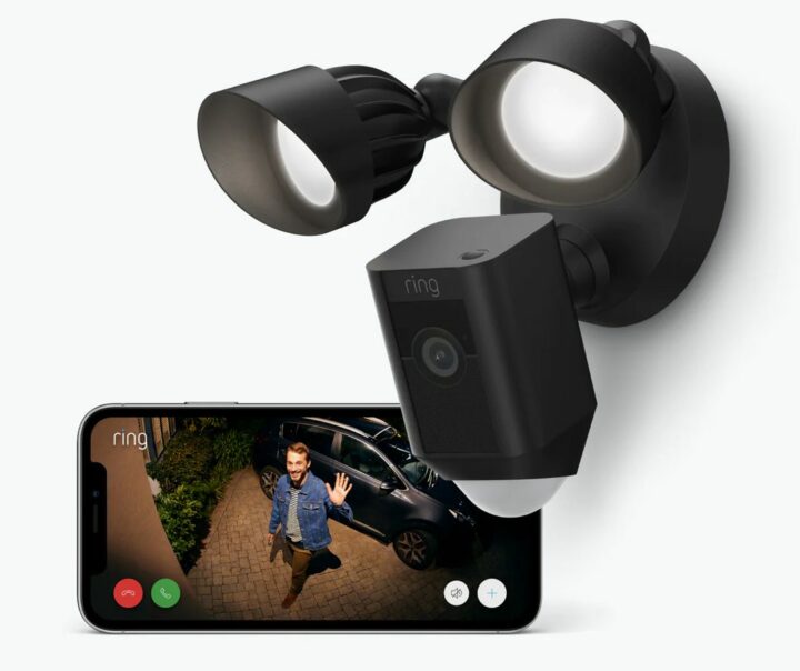RING FLOODLIGHT, CAMERA & DOORBELL BUNDLE - Image 2
