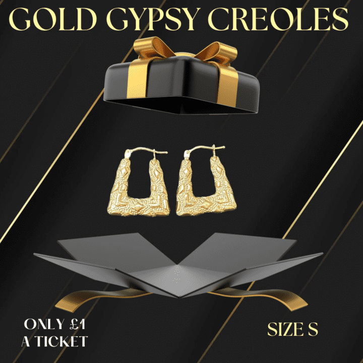 GOLD GYPSY HANDBAG EARRINGS
