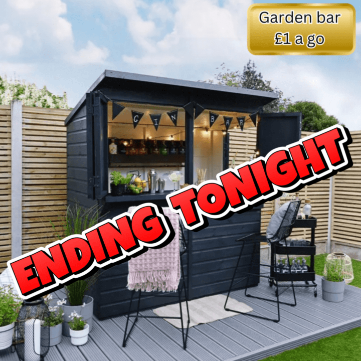 GARDEN BAR (1.89m x 1.19m)