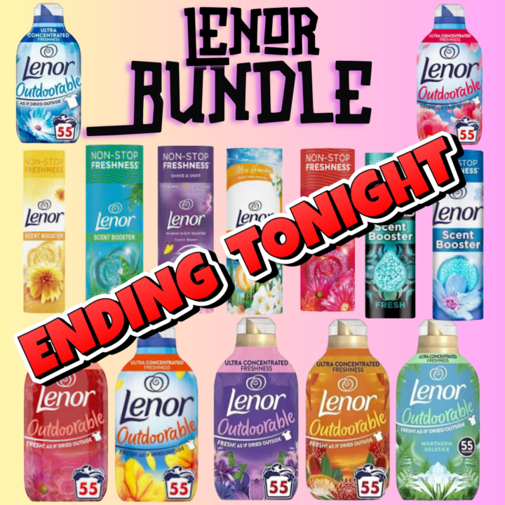 LENOR & BOLD SOFTENERS & BOOSTERS
