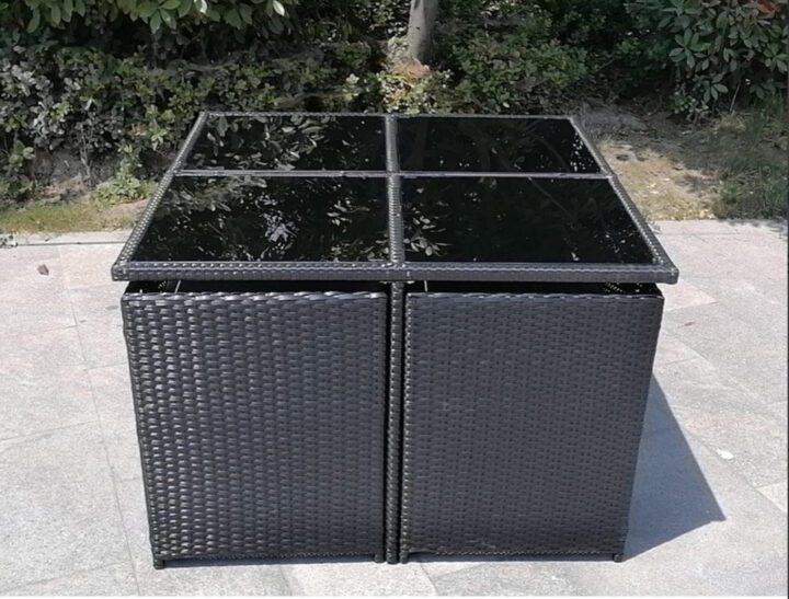 8 SEATER RATTEN CUBE SET - Image 2