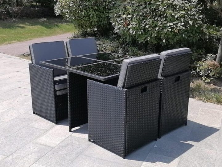 8 SEATER RATTEN CUBE SET - Image 3