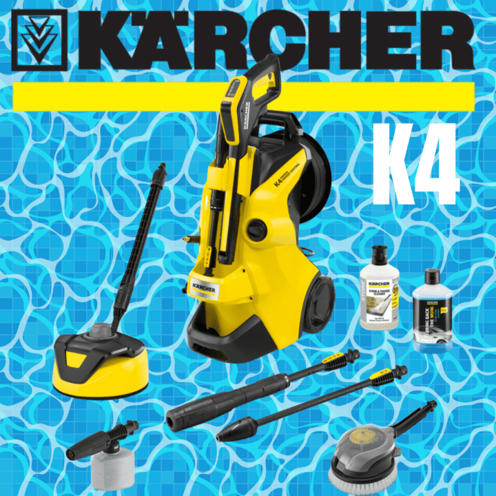 KARCHER K 4 PREMIUM POWER CONTROL CAR & HOME & ACCESSORY BUNDLE