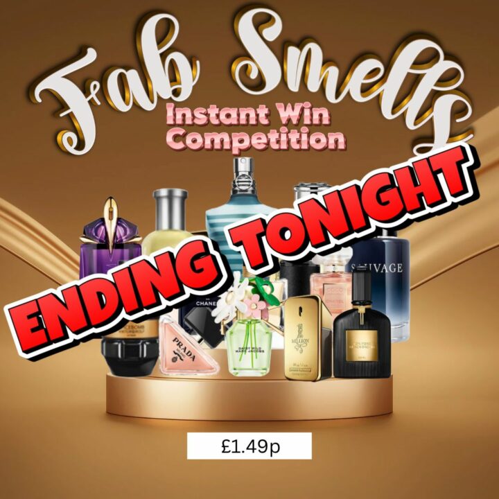 FAB SMELLS INSTANT WIN COMPETITION