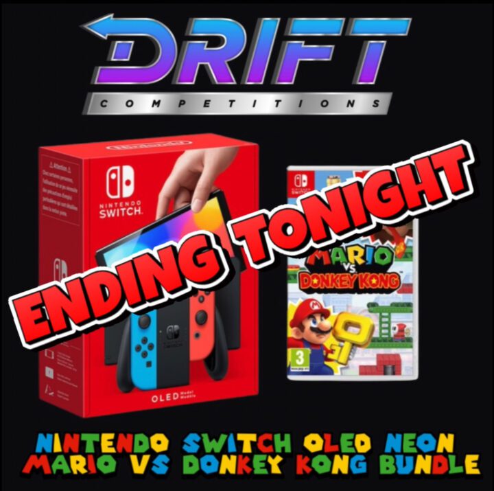 NINTENDO SWITCH OLED NEON MARIO BUNDLE