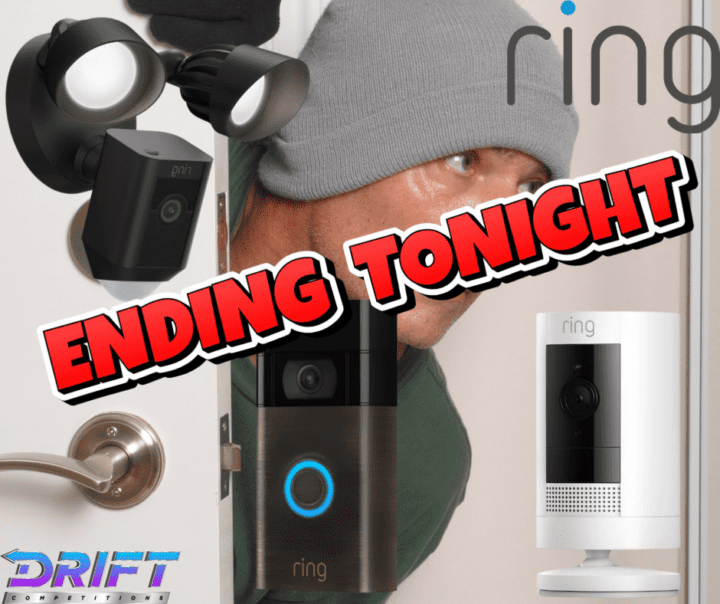 RING FLOODLIGHT, CAMERA & DOORBELL BUNDLE