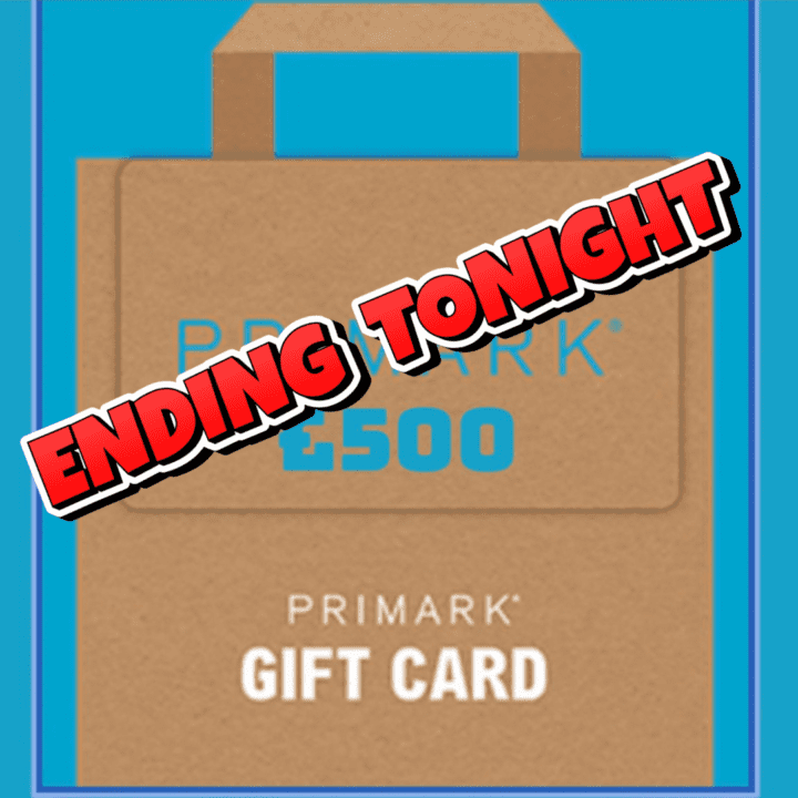£500 PRIMARK SHOPPING GIFT CARD