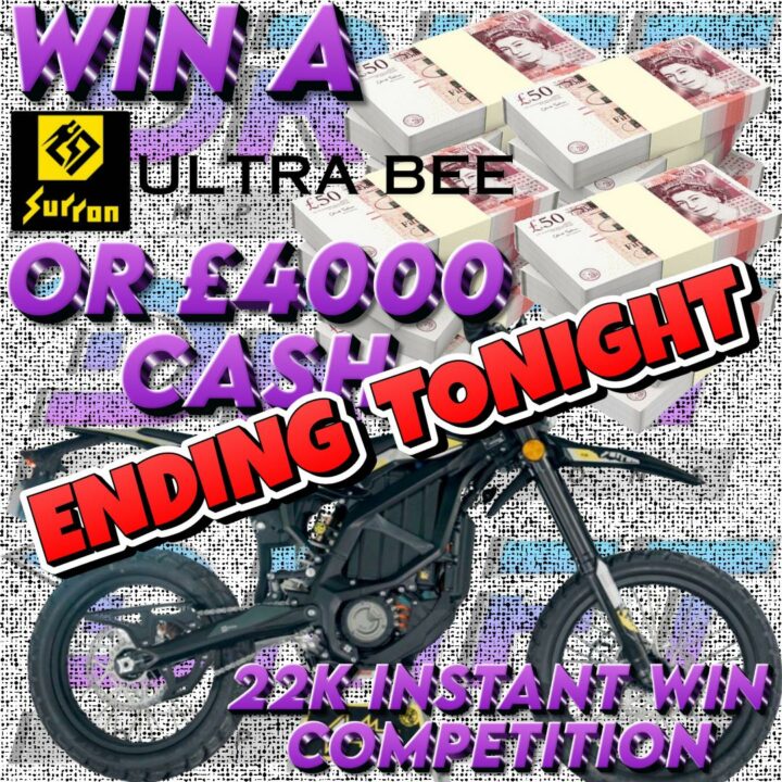 WIN A NEW SURRON ULTRA BEE OF £4000 CASH £20,000 INSTANT WIN COMPETITION 653 PRIZES