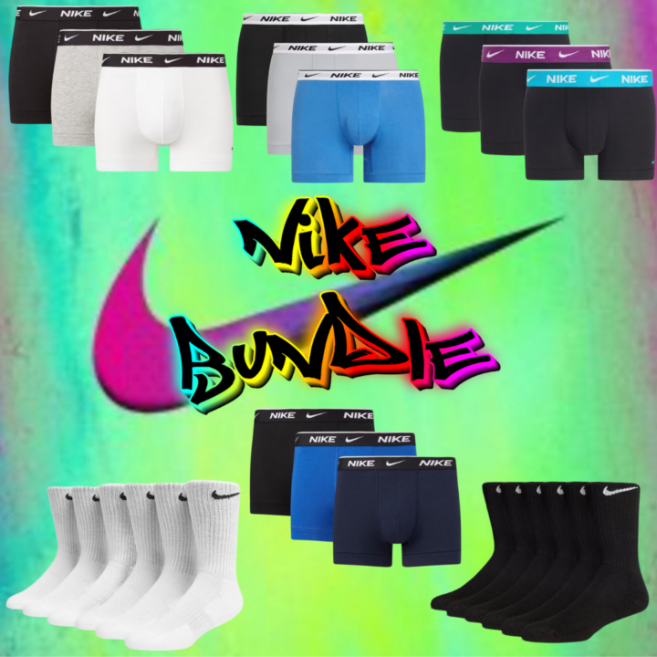 MENS NIKE BOXER & SOCKS BUNDLE