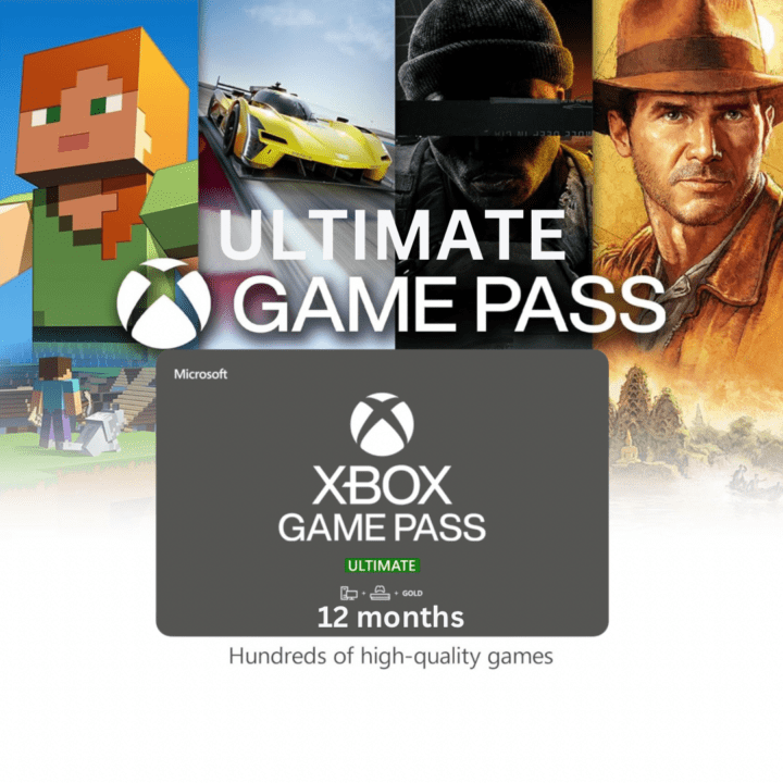 12 MONTHS XBOX ULTIMATE GAME PASS