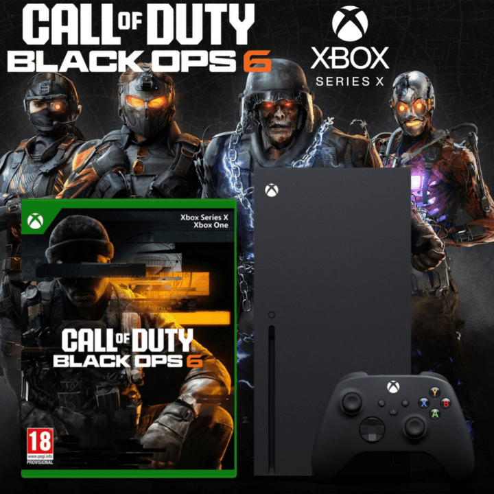 XBOX SERIES X CONSOLE & CALL OF DUTY BLACK OPS 6 BUNDLE