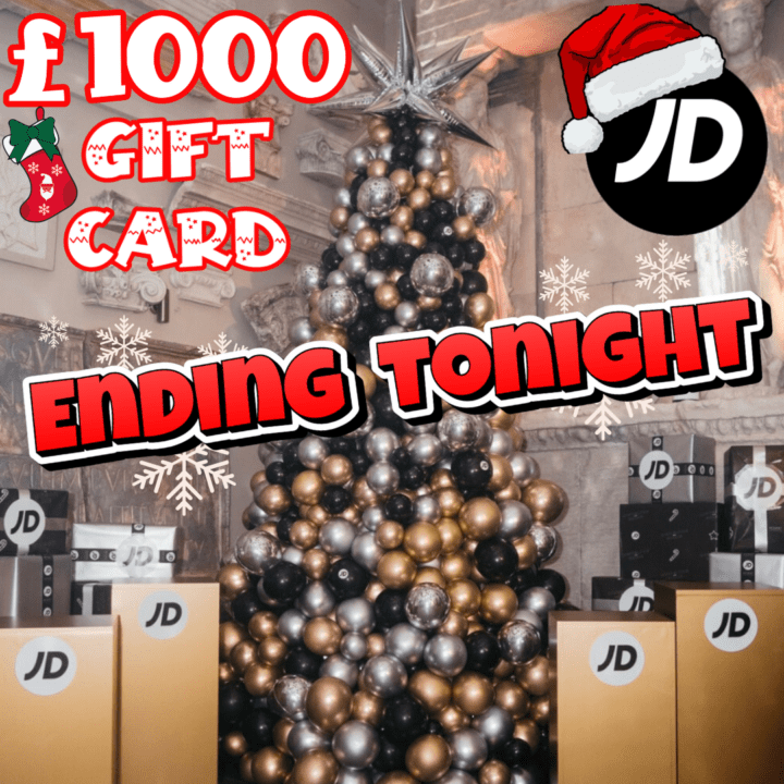 WIN A £1000 JD SPORTS GIFT CARD