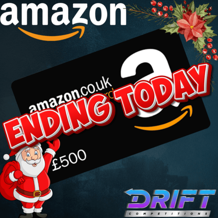WIN A £500 AMAZON GIFT CARD OR £400 CASH