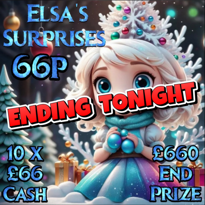 ELSA’S SURPRISE’S WIN INSTANTLY FOR 66P £660 10 x £66 CASH PRIZES - Image 2