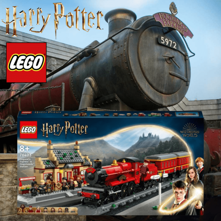 LEGO Harry Potter 76423 Hogwarts Express & Hogsmeade Station Playset