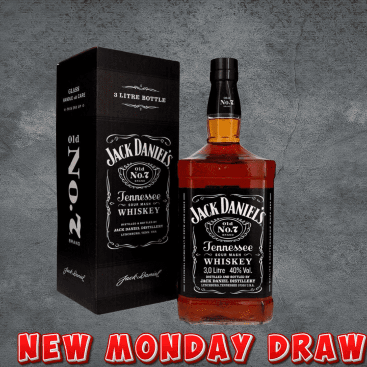 WIN A 3L JACK DANIELS