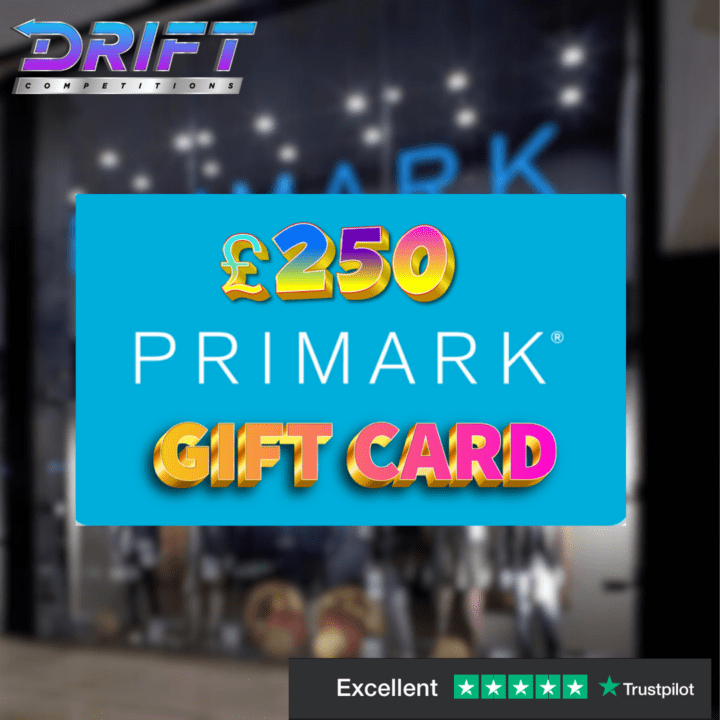 WIN A £250 PRIMARK GIFT CARD