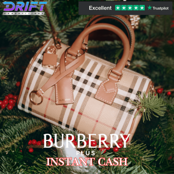 BURBERRY MEDIUM BOWLING BAG INSTANT WIN COMPETITION