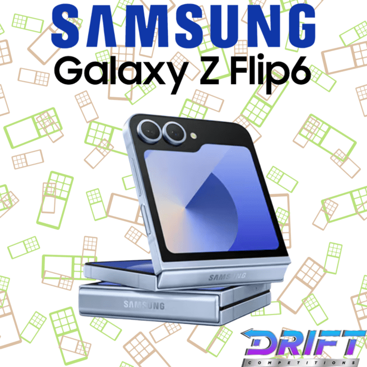 WIN A SIM FREE SAMSUNG GALAXY Z FLIP6 5G 512GB AI PHONE