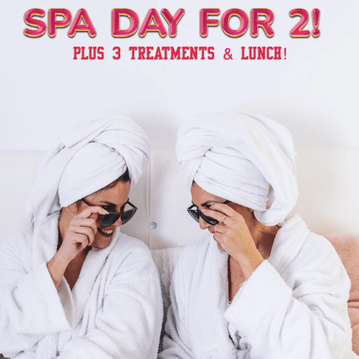 SPA DAY FOR 2! PLUS TREATMENTS AND LUNCH