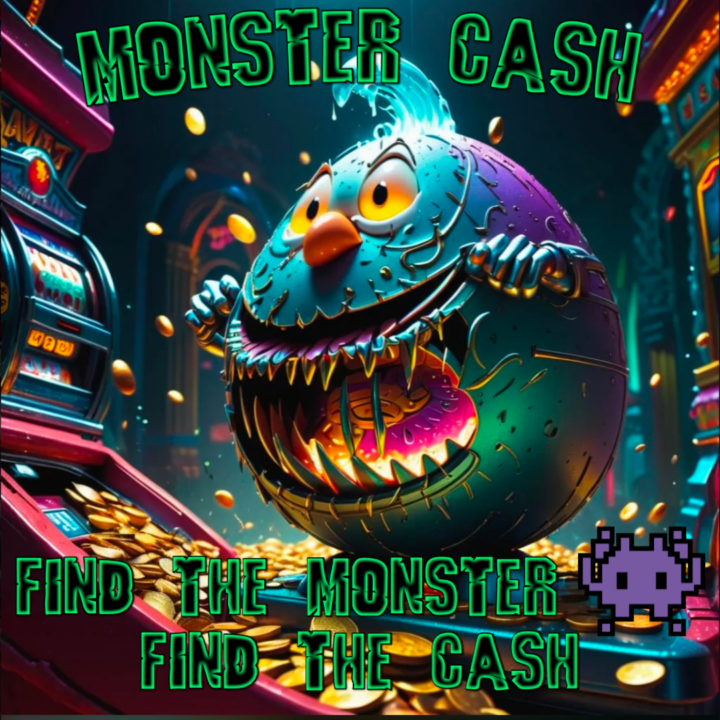 MONSTER CASH FIND THE MONSTER FIND THE CASH !