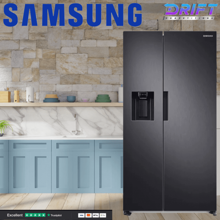 SAMSUNG Series 7 SpaceMax American-Style Fridge Freezer - Black