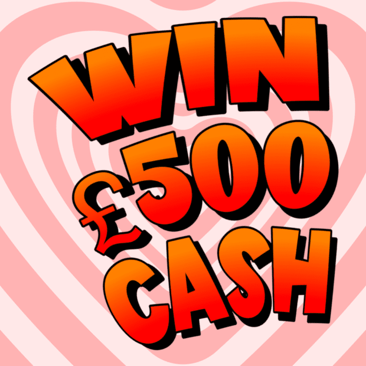 WIN £500 CASH MEGA LOW ODDS ONLY 400 TICKETS