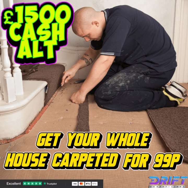 GET YOUR HOUSE CARPETED FOR 99P