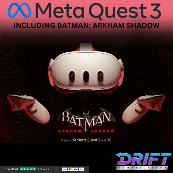 META QUEST 3S 128G INCLUDING BATMAN: ARKHAM SHADOW