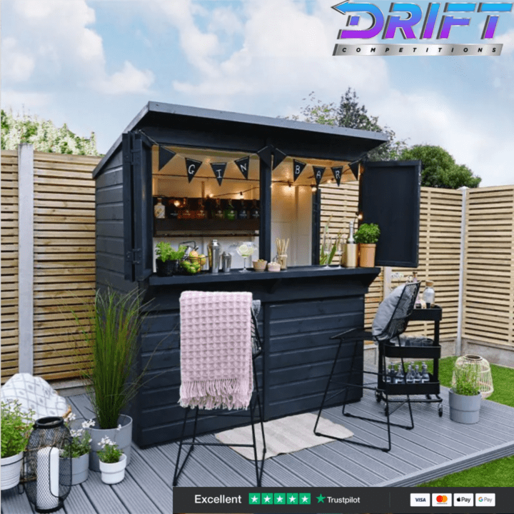 GARDEN SHED BAR (1.89m x 1.19m)