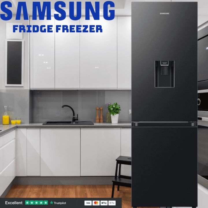 SAMSUNG Series 6 SpaceMax RB34C632EBN/EU Smart 65/35 Fridge Freezer - Black OR GREY