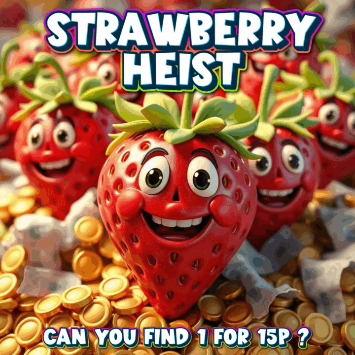 STRAWBERRY HEIST INSTANT WIN GAME