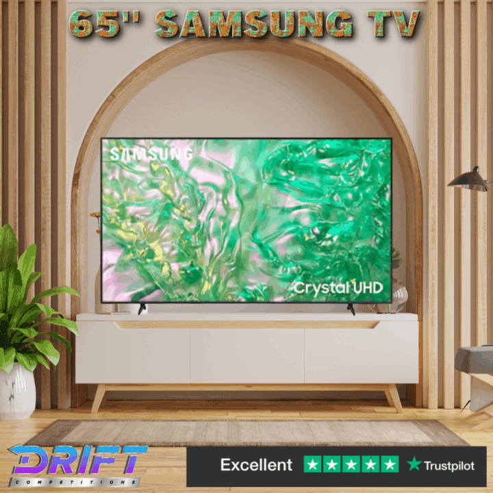 65” SAMSUNG 4K SMART TV