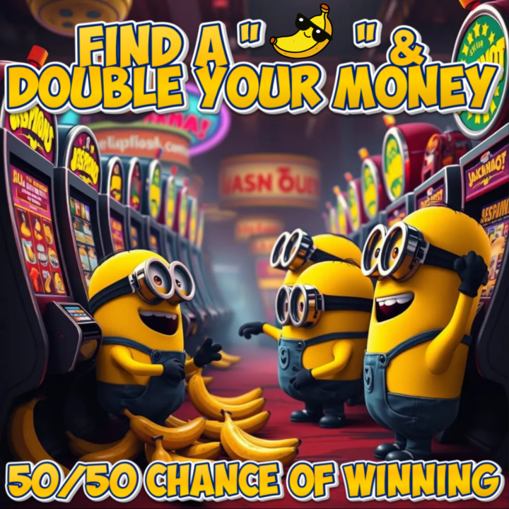 DOUBLE OR NOTHING 50/50 CHANCE OF DOUBLING YOUR MONEY 1:2 ODDS