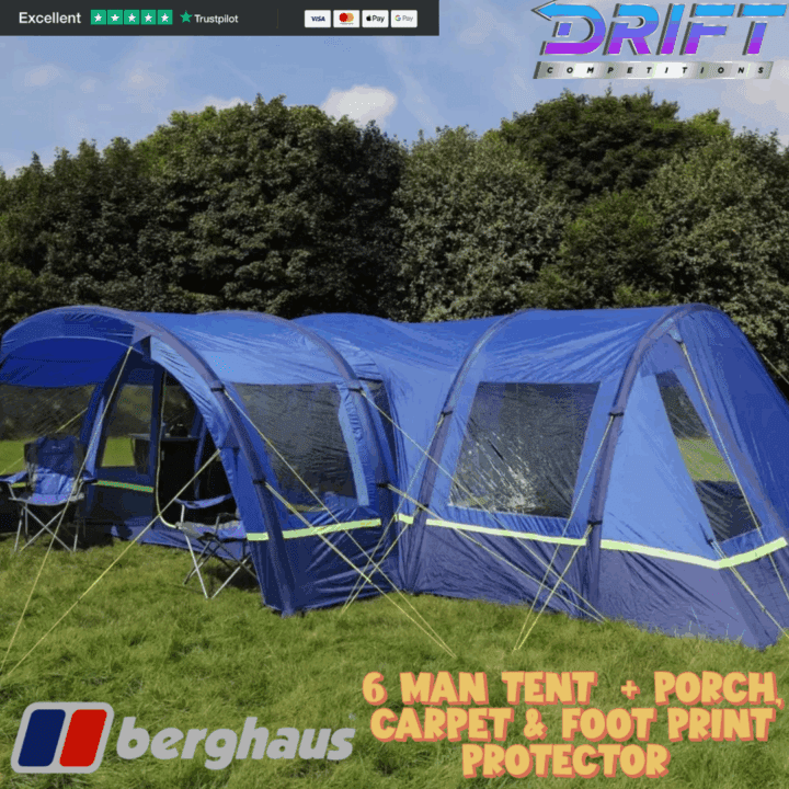 BERGHAUS AIR 600 NIGHTFALL TENT + BERGHAUS AIR 600 NF DELUXE BUNDLE