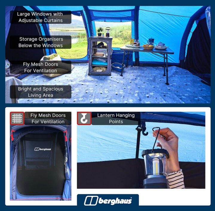 BERGHAUS AIR 600 NIGHTFALL TENT + BERGHAUS AIR 600 NF DELUXE BUNDLE - Image 4