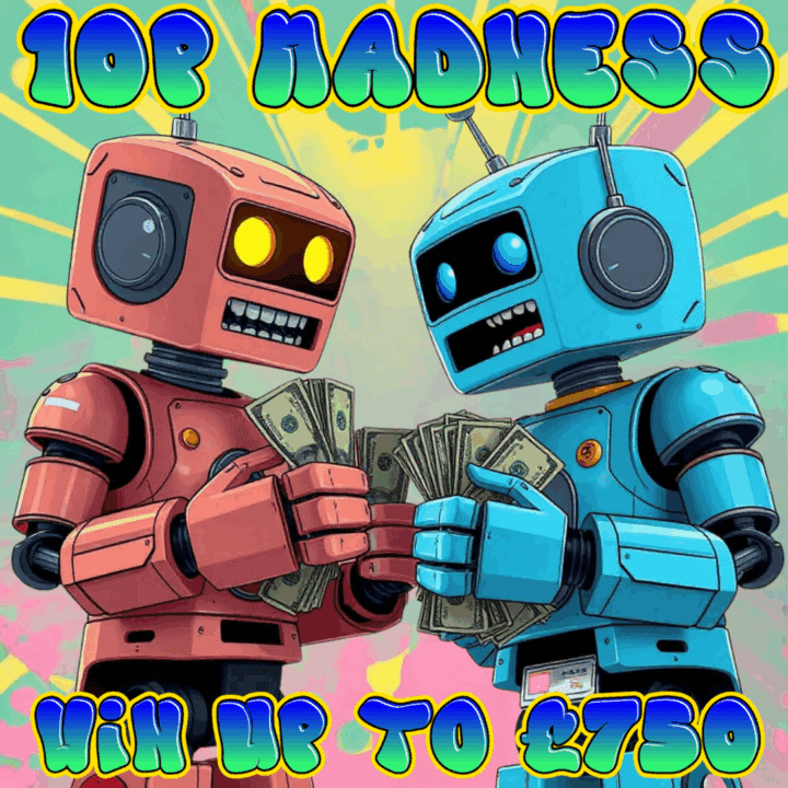 10P MADNESS 1365 INSTANT PRIZES