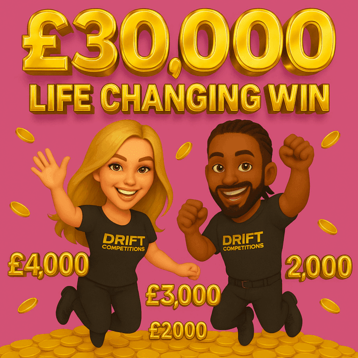 WIN £30,000 CASH + £30,000 INSTANT PRIZES
