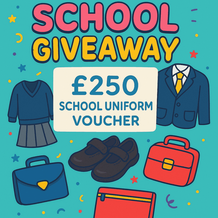 WIN A £250 BACK TO SCHOOL GIFT CARD ( FREE APP ONLY COMPETITION )
