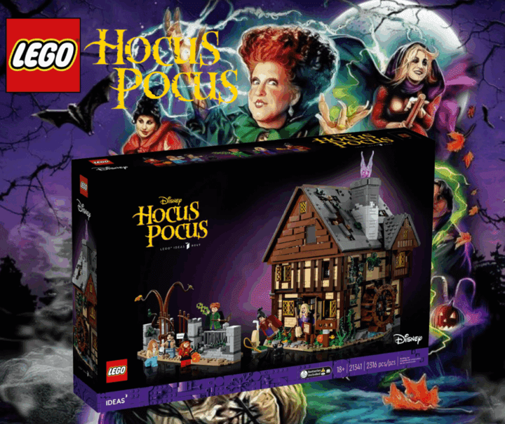 LEGO HOCUS POCUS SET THE SANDERSON COTTAGE