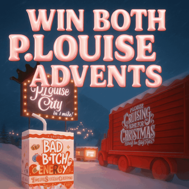 2 P.LOUISE ADVENT CALENDARS £1.25 EDITION