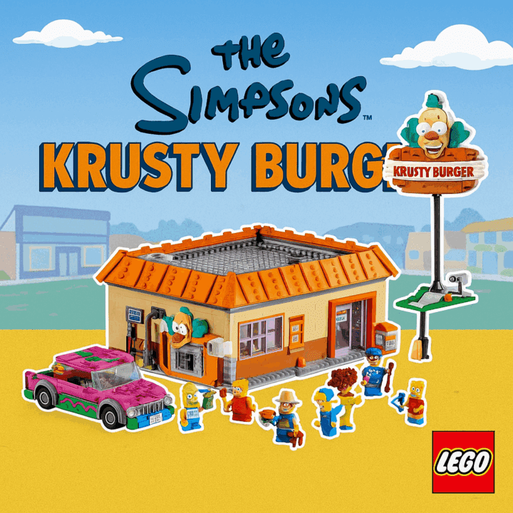 THE SIMPSONS KRUSTY BURGER