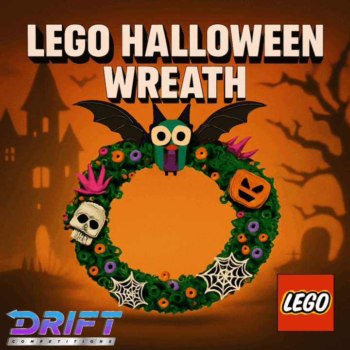 LEGO HALLOWEEN WREATH
