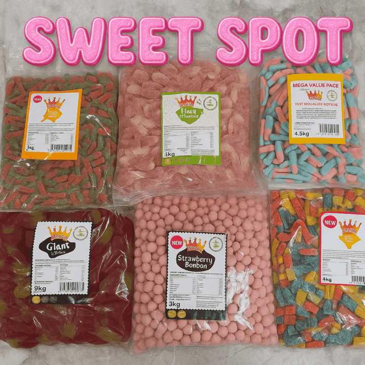 WIN AROUND 10KG OF SWEETS