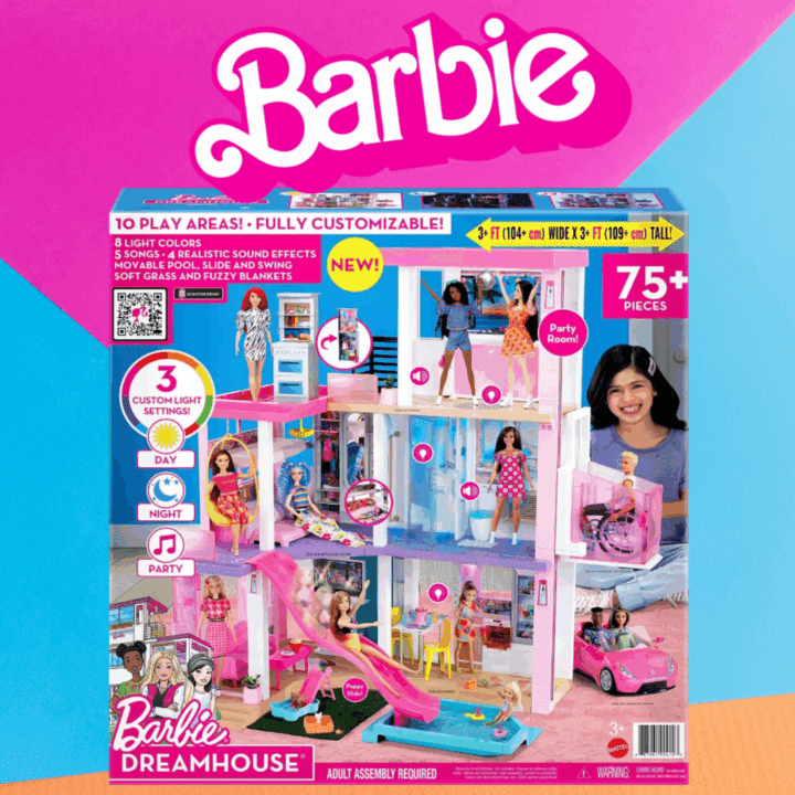 Barbie DreamHouse Dollhouse with 75+ Accessories - Image 3