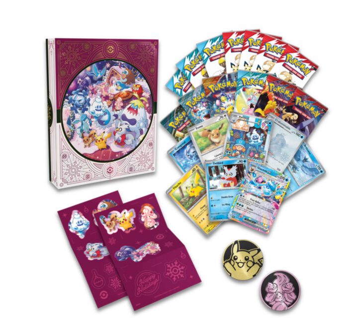 Pokemon TCG: Holiday Calendar 2025 & pokemon mega evolution ( gardevoir ) elite trainer box bundle - Image 5