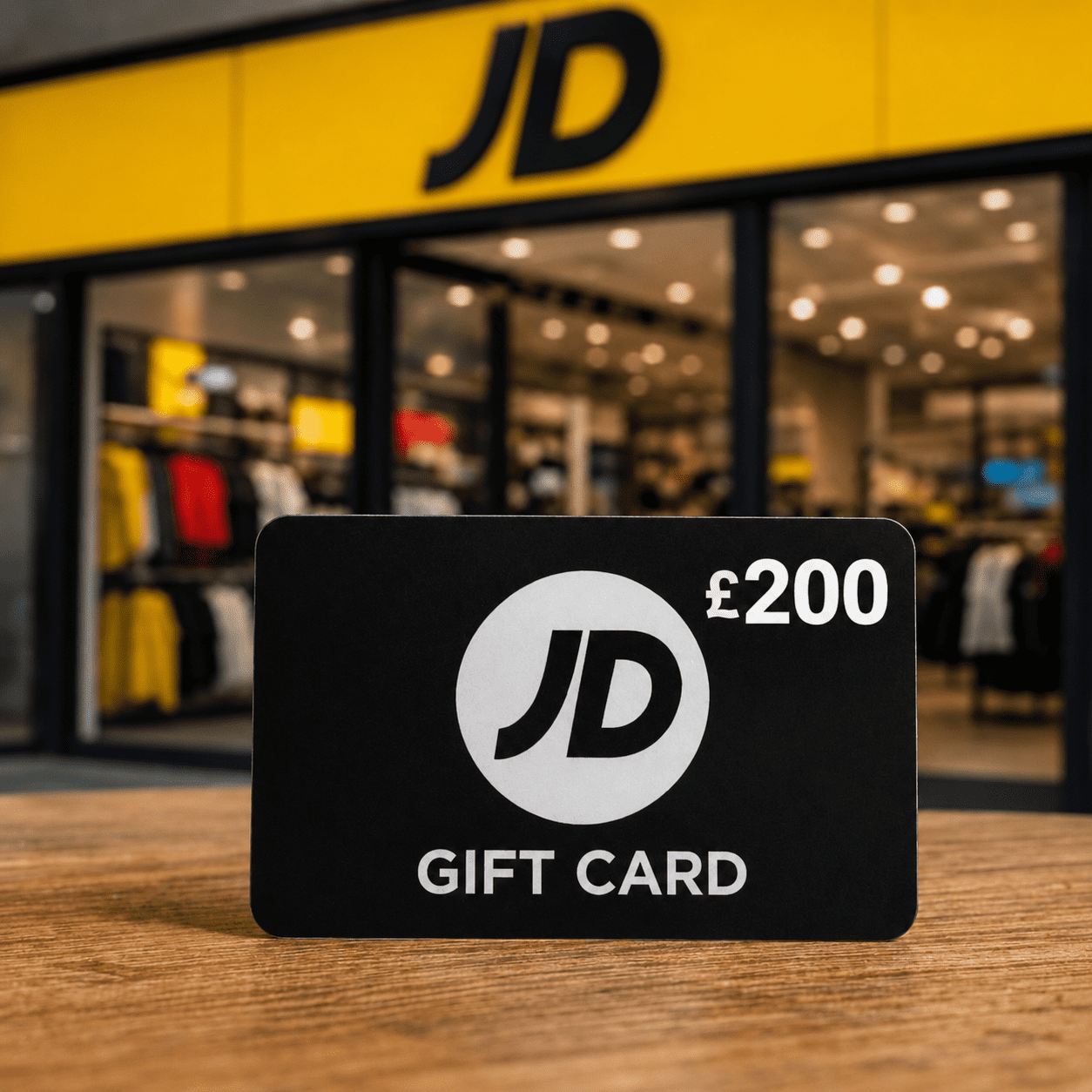 £200 JD GIFT CARD