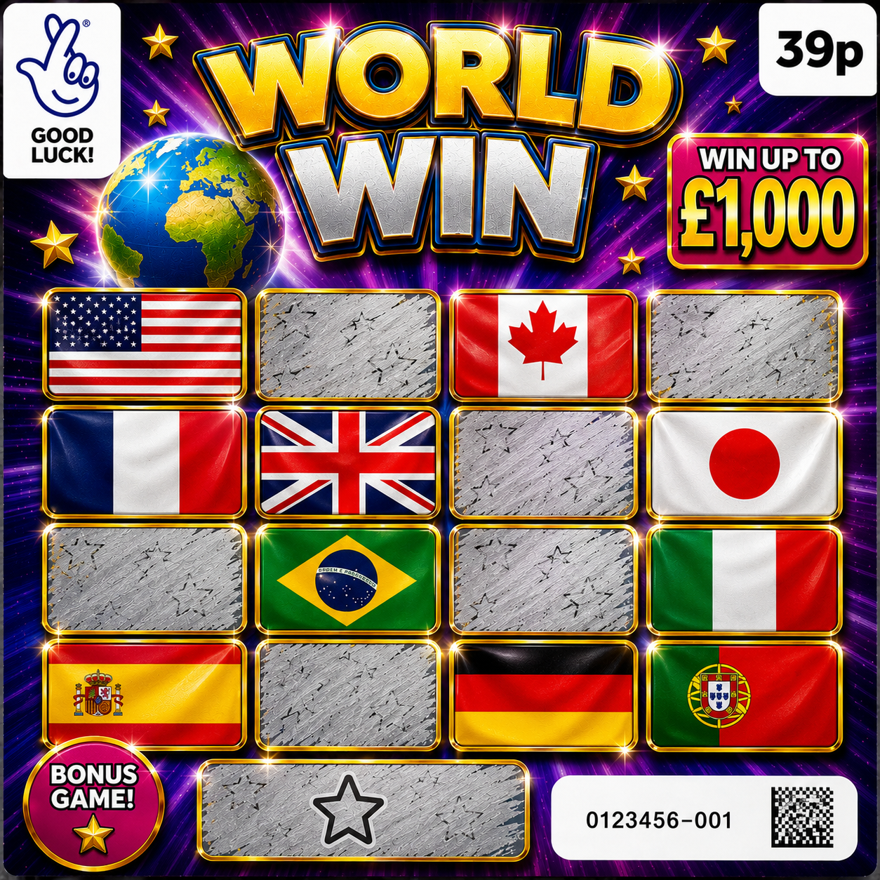 WORLD WIN SCRATCH GAME