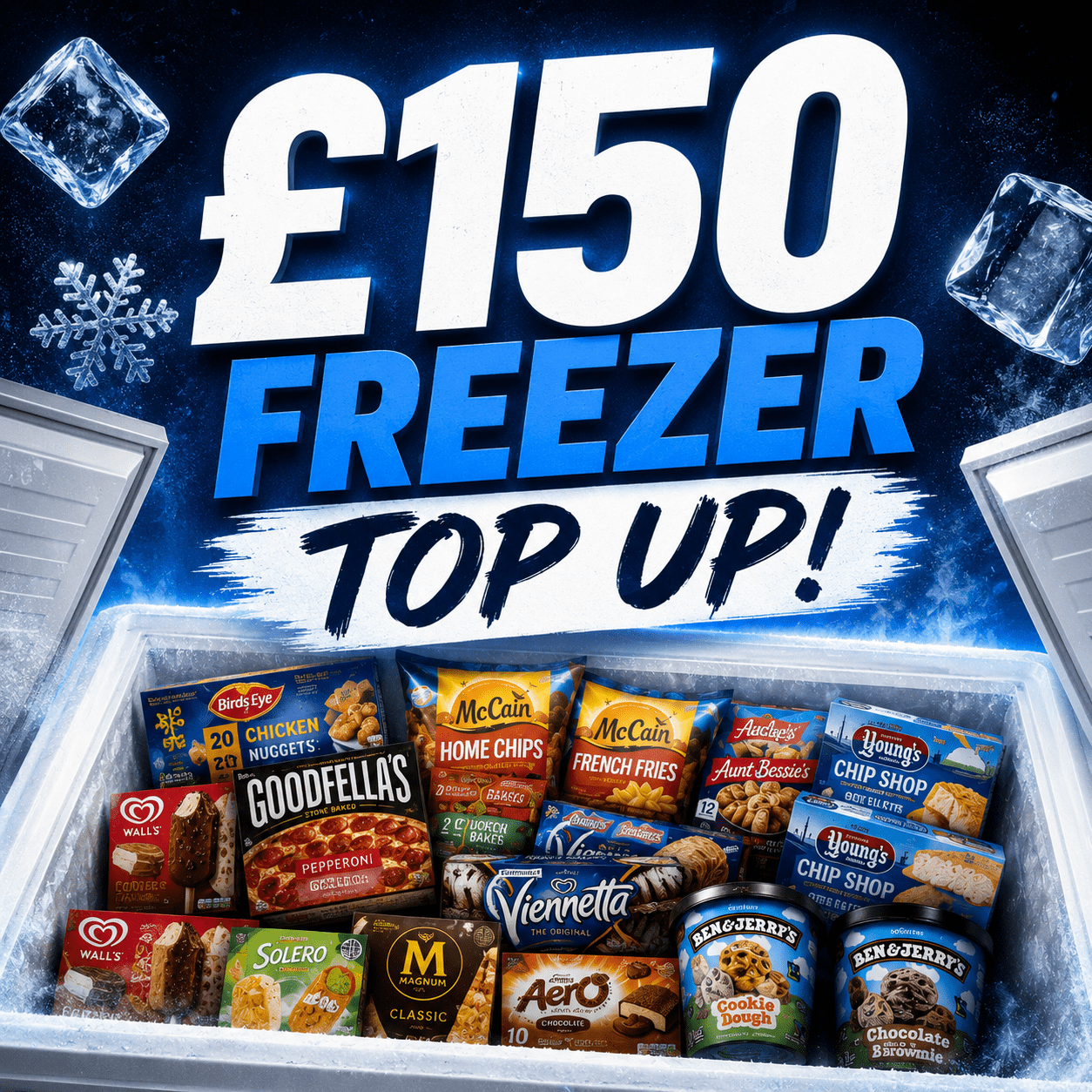£150 FREEZER TOP UP