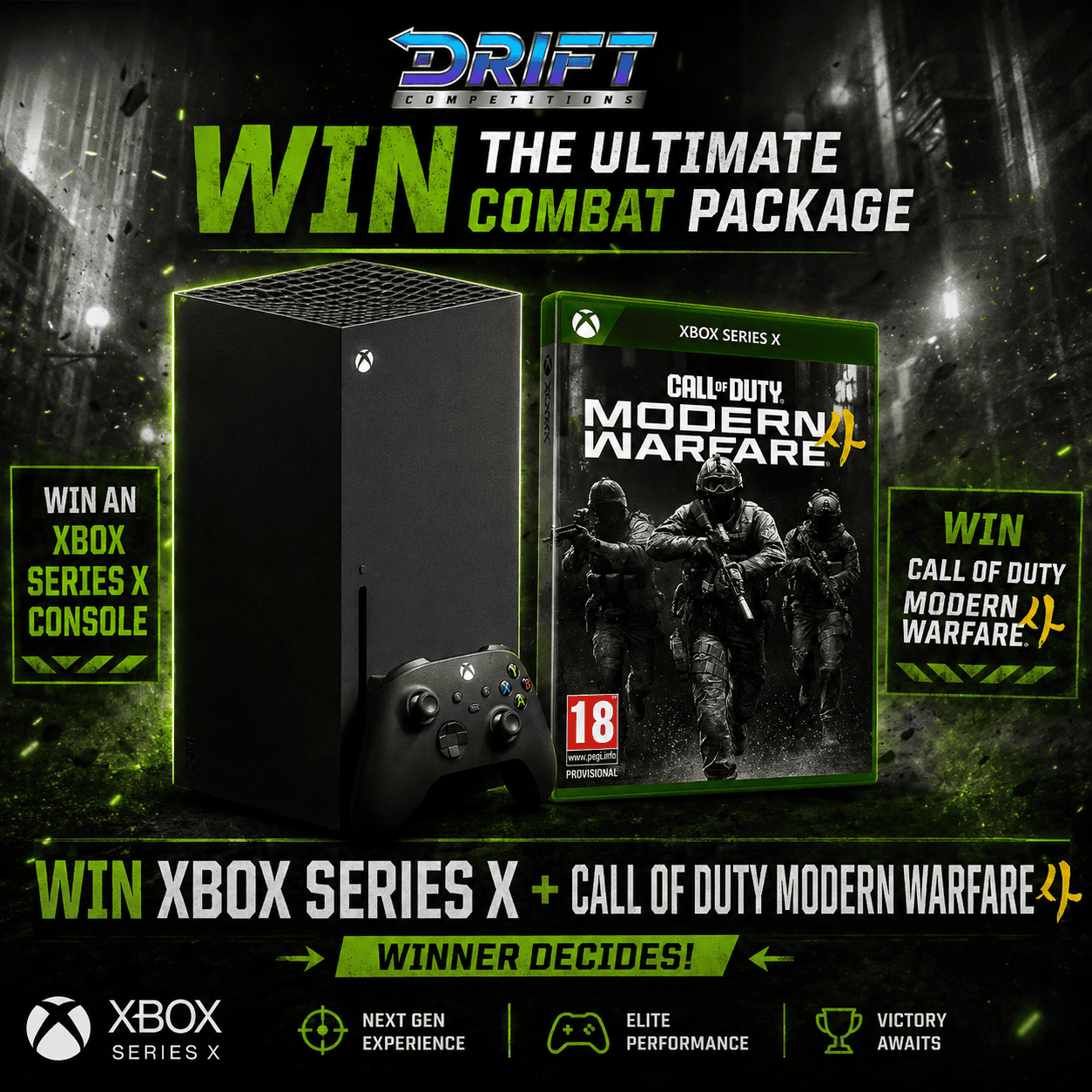 CALL OF DUTY MW4 & XBOX SERIES X BUNDLE